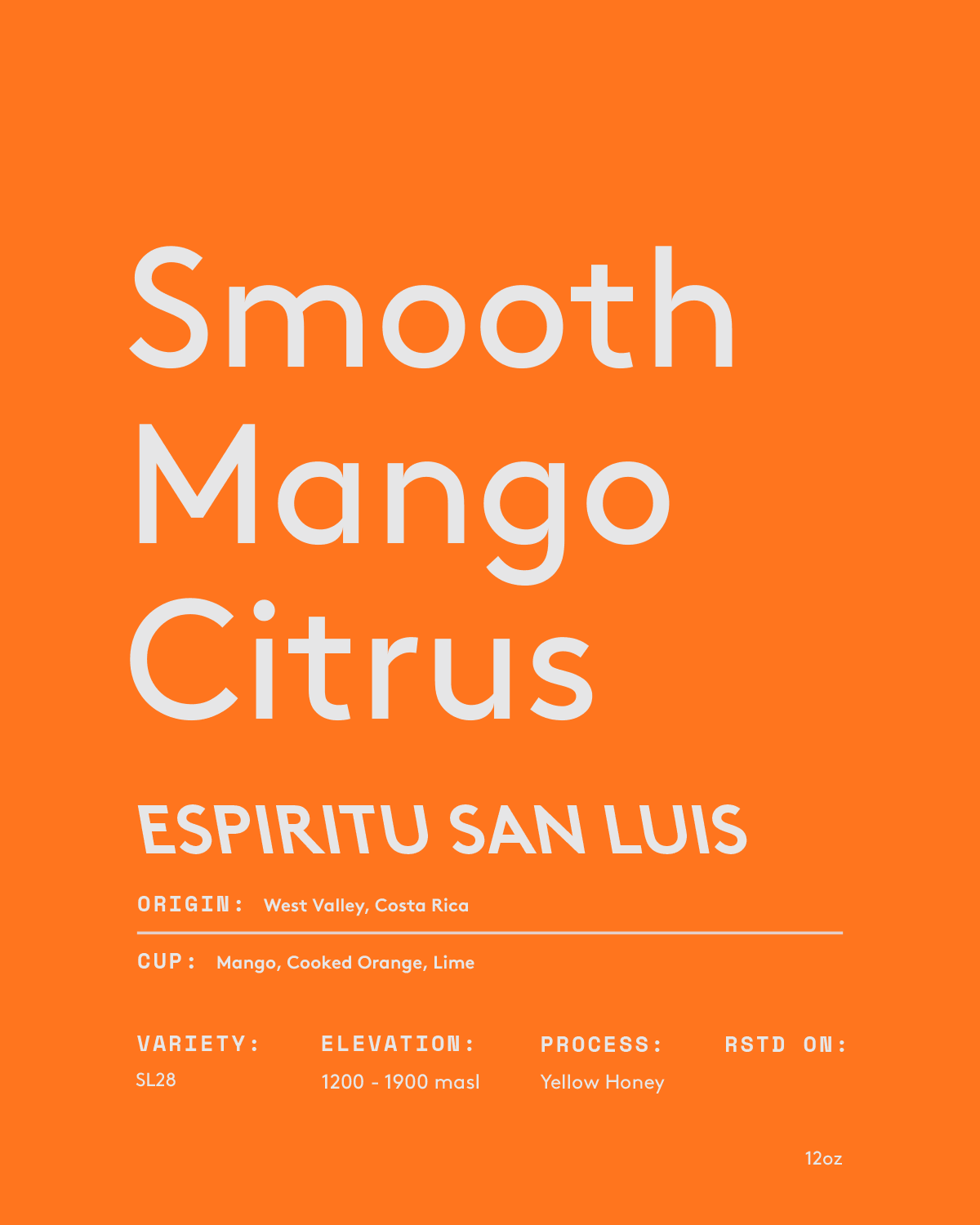 Espiritu San Luis flagor notes
