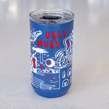 Ugly Mugs Blue Graffiti Mug